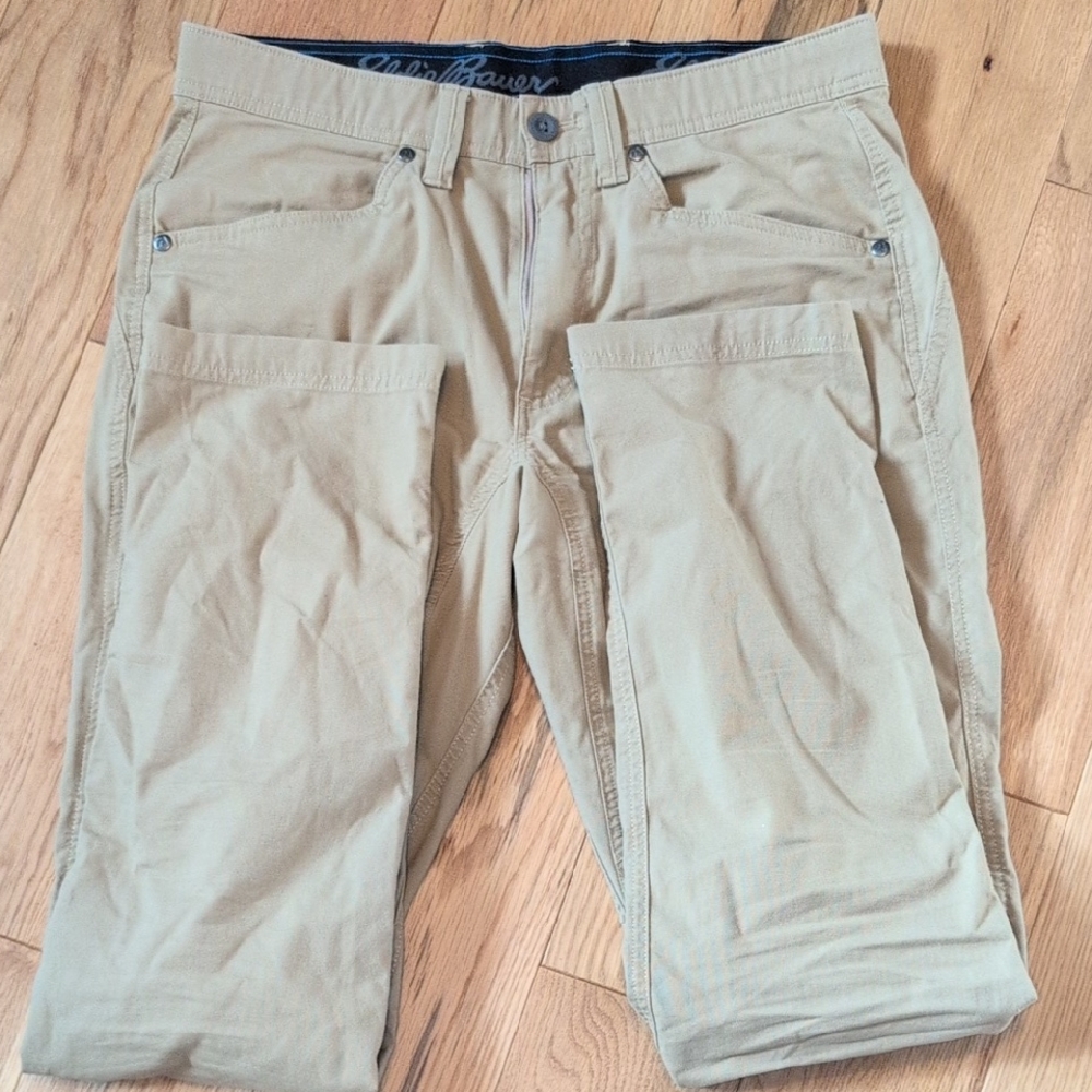 Eddie Bauer Men's Tan Pants 32x34